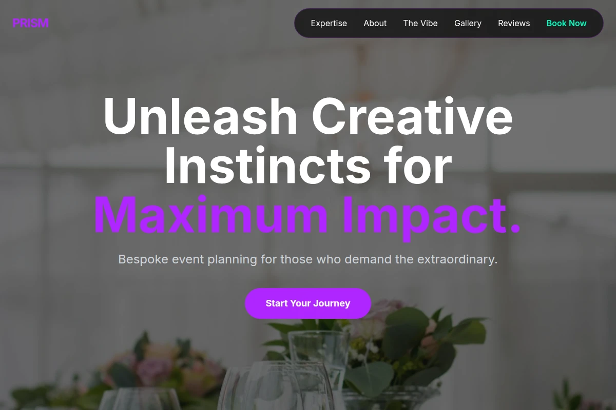 Prism Event Planning