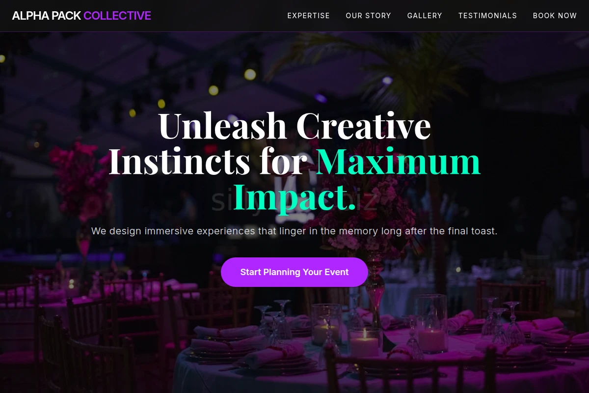 Gravity Event Planning